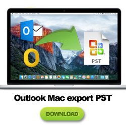 outlook for mac export to pst